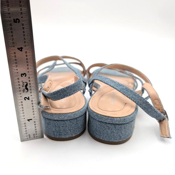 Easy Spirit Segretel Strappy Gladiator Sandals Women's Blue Size US9M EU40 - Picture 5 of 10